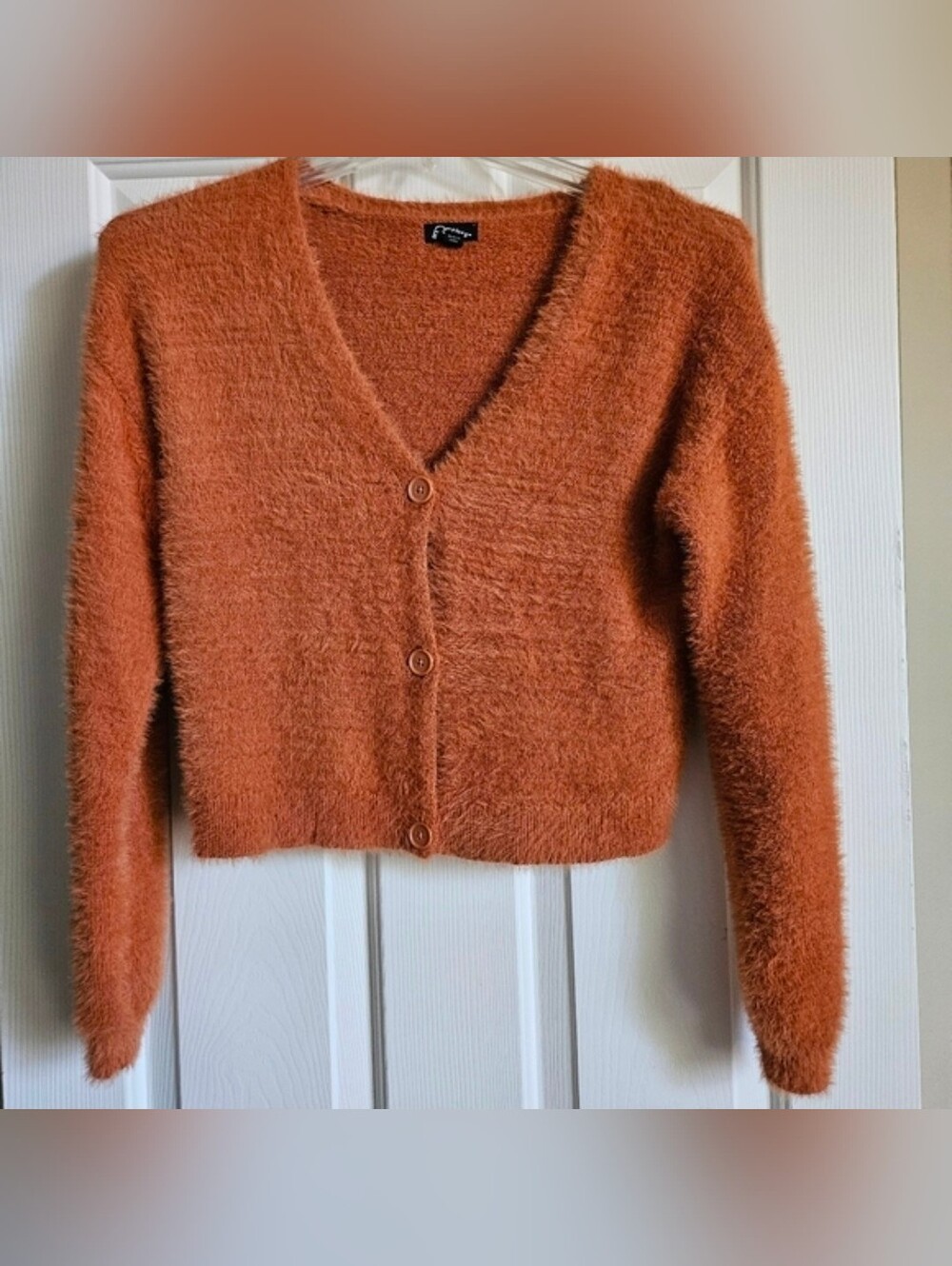 ART CLASS TEXTURED 3 BUTTON EYELASH SWEATER sz XL 14-16 Women
